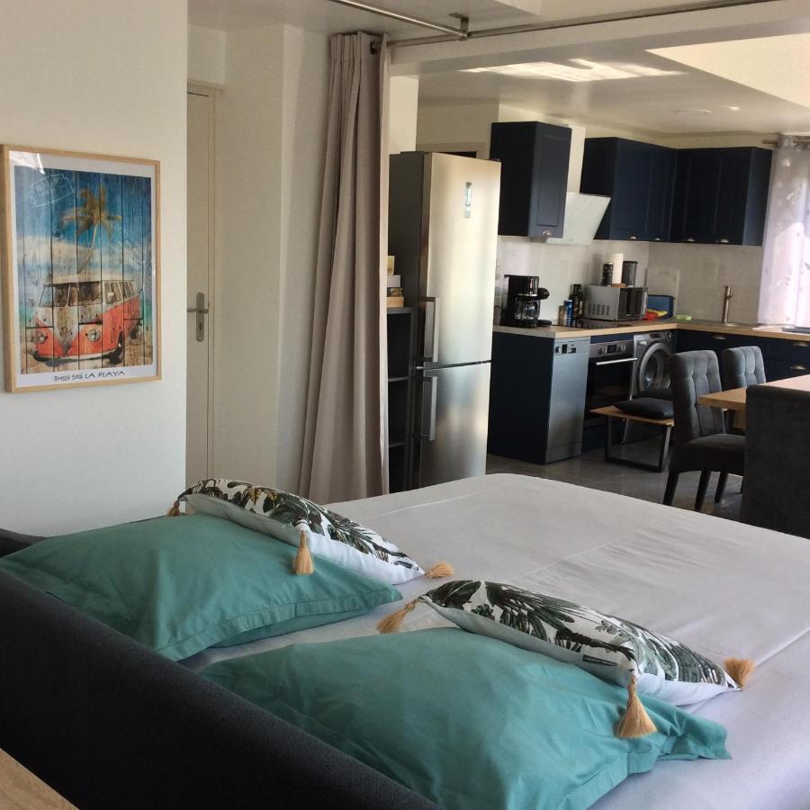 Apartament Bienvenue Chez Alain Et Marie Antibes Zewnętrze zdjęcie